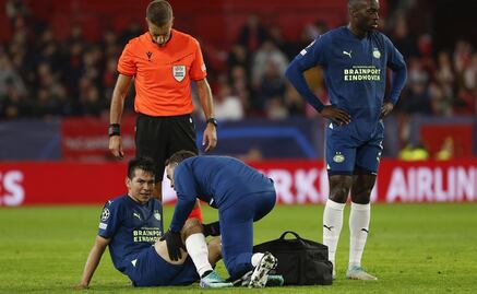 PSV le arrebata la victoria a Sevilla; "Chucky" Lozano sale del partido tras lesión