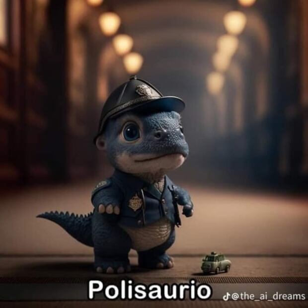 ¿Ya encontraste la tuya? Usuario crea dinosaurios con profesiones y se vuelve viral