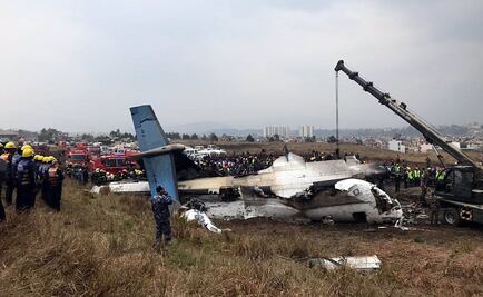 Avión con 71 pasajeros se estrella en aeropuerto de capital de Nepal