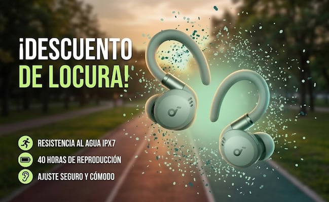 Audífonos inalámbricos Soundcore by Anker Sport con descuento de locura en Amazon México; ¿por qué valen la pena comprarlos?