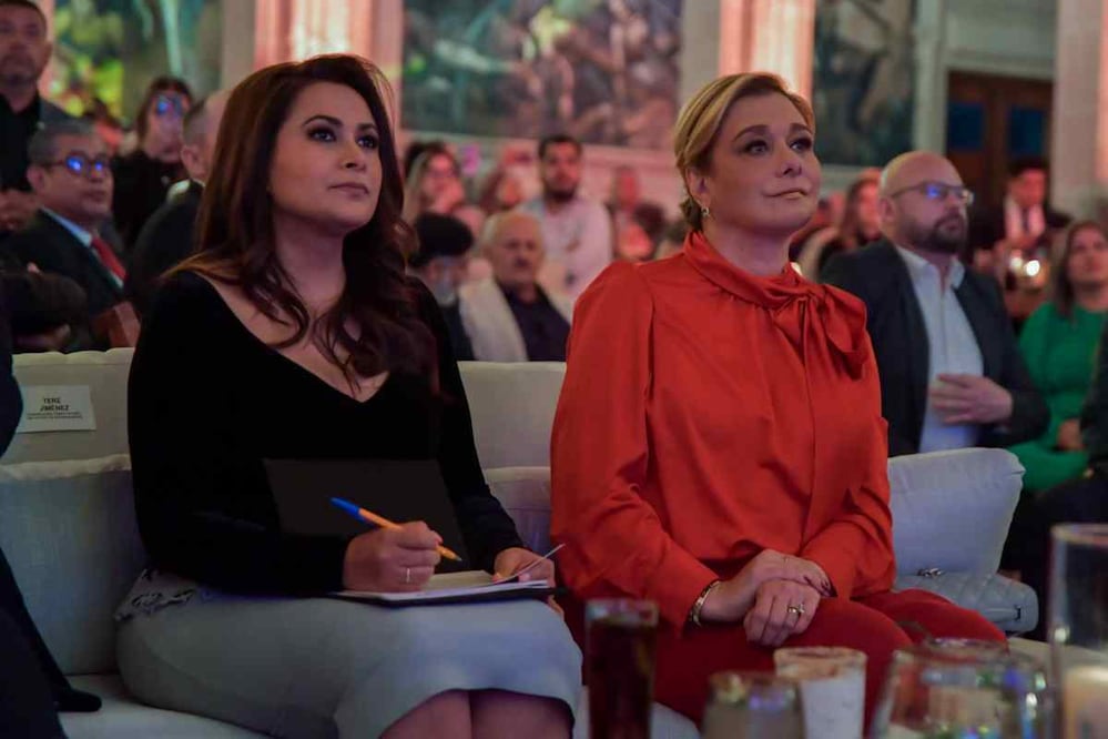 Las gobernadoras de Aguascalientes, Tere Jiménez Esquivel, y de Chihuahua, Maru Campos Galván. Foto: Especial