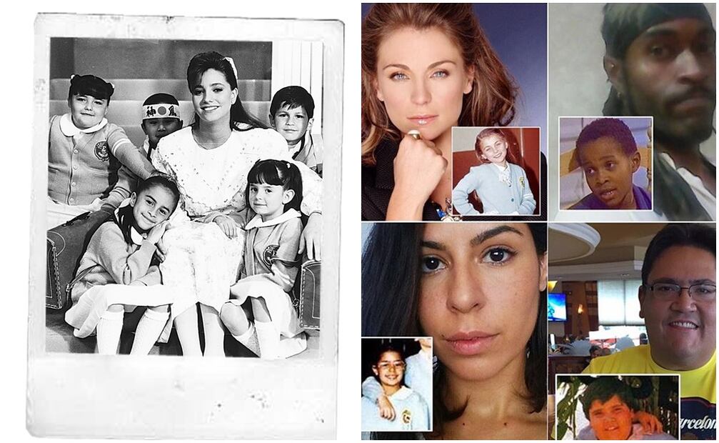 Así luce el elenco de Carrusel hoy FOTO: Twitter @gabyrivero64 Archivo El Universal