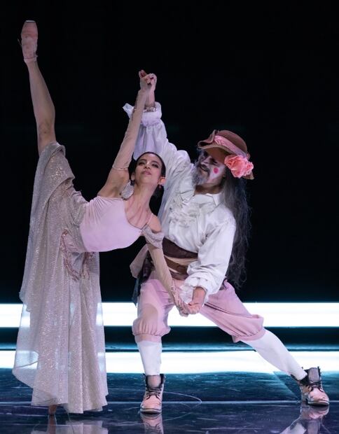 Aspectos de "(Esc)afandra". Foto: Compañía danza visual