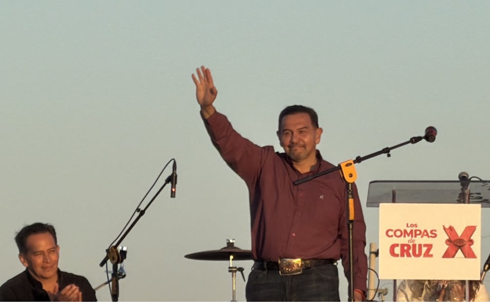 El alcalde de Juárez aseguró que no darán tregua a sus adversarios del PAN. | Foto: Paola Gamboa.