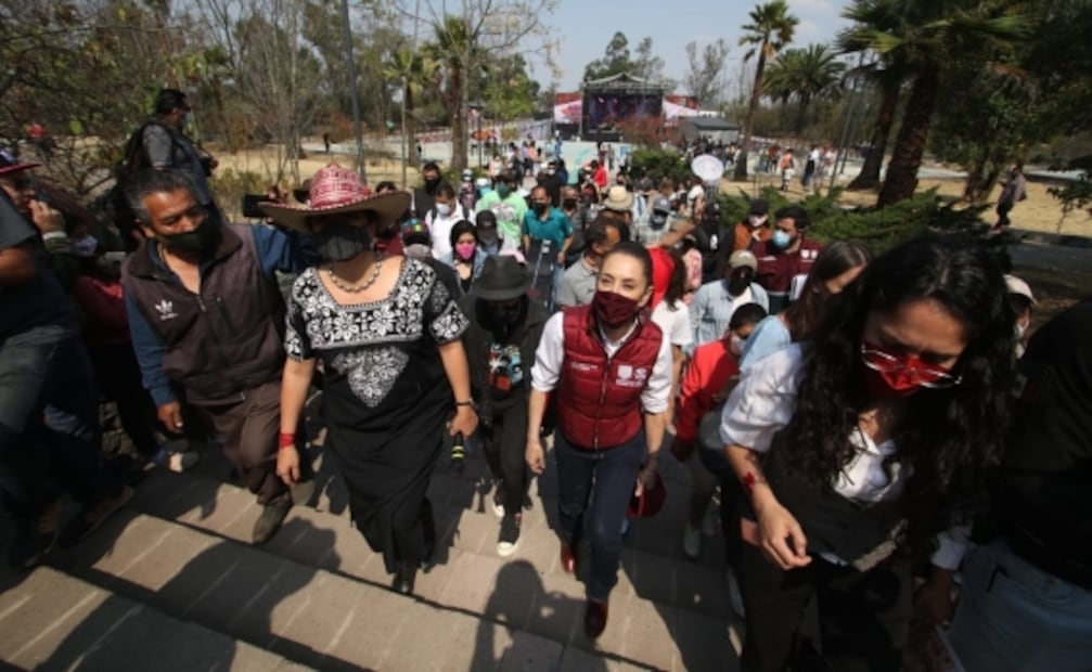 Con pakour y skateboarding, Sheinbaum encabeza Primer Festival de Cultura Urbana en Bosque de Chapultepec