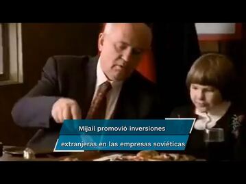 Mijaíl Gorbachov fue protagonista de un famoso comercial de Pizza Hut en Rusia