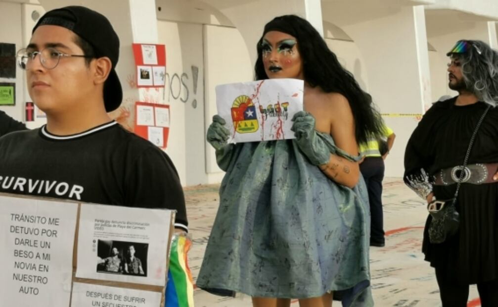 Víctimas de la impunidad cobran vida en "Museo Viviente" de Cancún