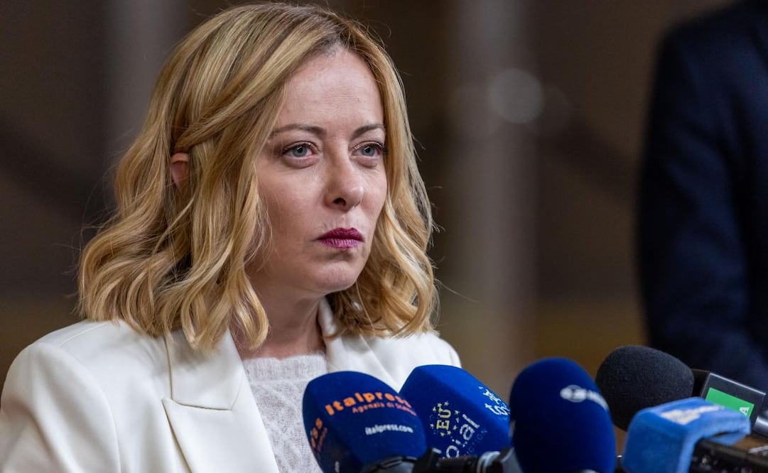 La primera ministra italiana, Giorgia Meloni. Foto: EFE