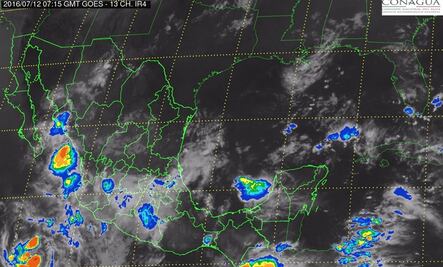 Prevén tormentas muy fuertes en seis estados