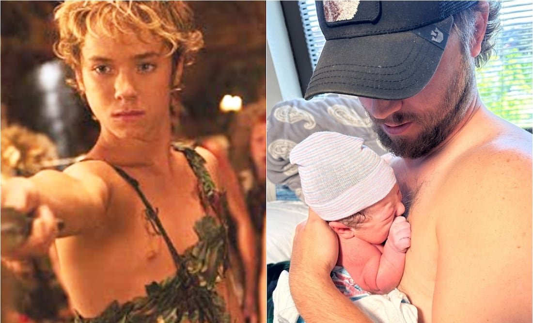 Jeremy Sumpter protagonizó la cinta "Peter Pan" en 2003, en la actualidad tiene 32 años y se convirtió en padre de su primera hija.
Fotos: IMDb e Instagram
