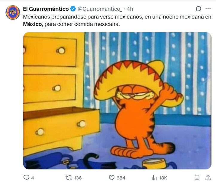 Usuarios mexicanos dan inicio a los festejos patrios de este año con los mejores memes en redes sociales. Foto: Captura de pantalla