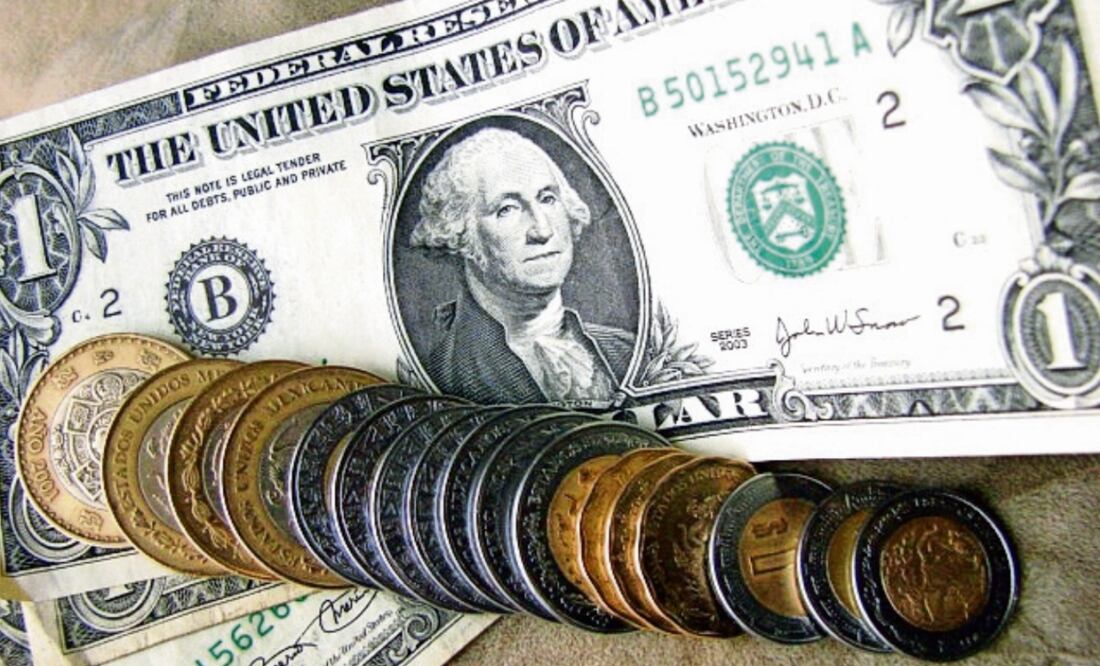 Peso se debilita frente al dólar mientras del oro repunta debido a una mayor versión al riesgo. Foto: Archivo / EL UNIVERSAL
