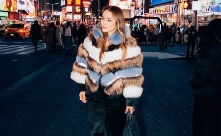 La fur jacket de Cynthia Rodríguez que todas quieren este invierno
