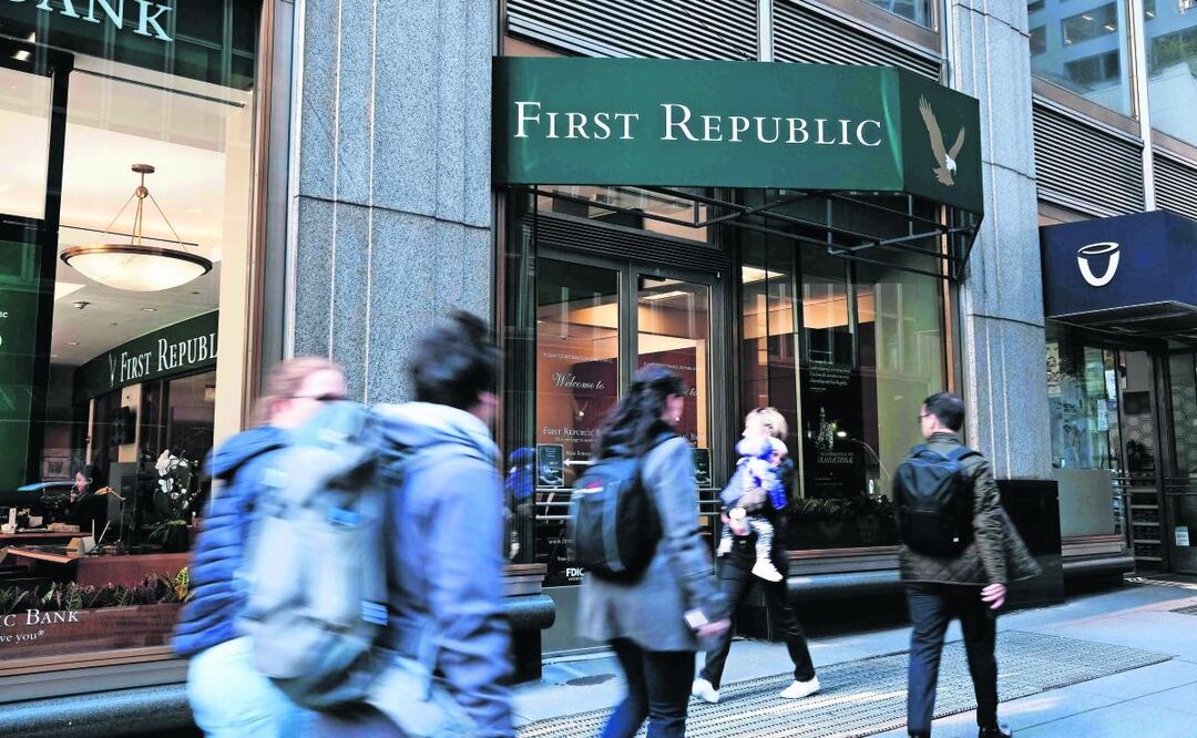 First Republic Bank era de los 15 bancos más grandes del país, y tenía casi 229 mil 100 millones de dólares en activos totales, Foto: Spencer Platt / AFP
