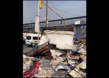 Denuncian penalmente a alcaldesa de Tizayuca por ordenar destrucción de locales ambulantes