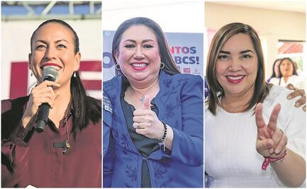 Tres alcaldesas buscan reelección municipal