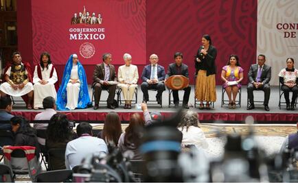 Llega pasión de Cristo de Iztapalapa a Palacio Nacional