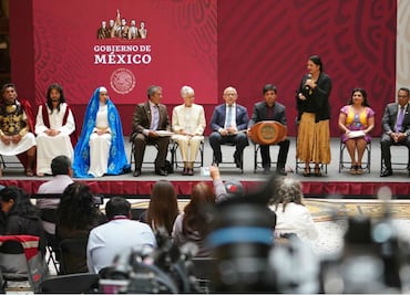 Llega pasión de Cristo de Iztapalapa a Palacio Nacional