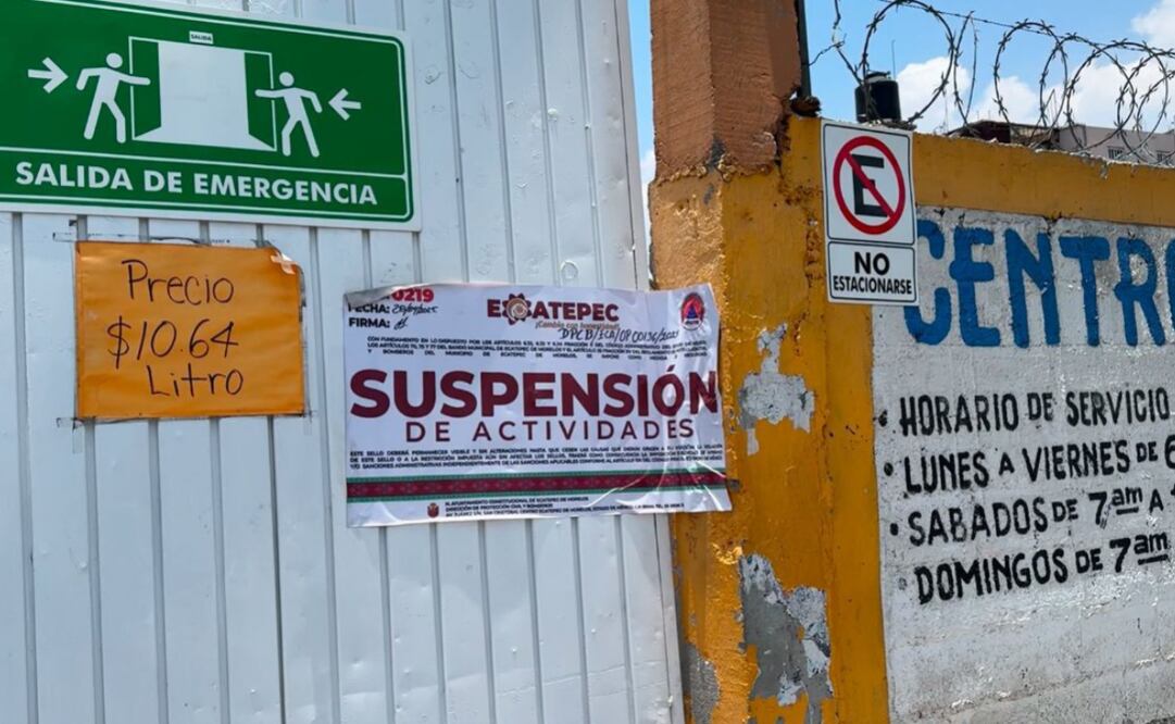 Presunta grupo delictivo quita terreno a abuelita y pone gasera ilegal en Ecatepec, Edomex (15/05/2025). Foto: Especial