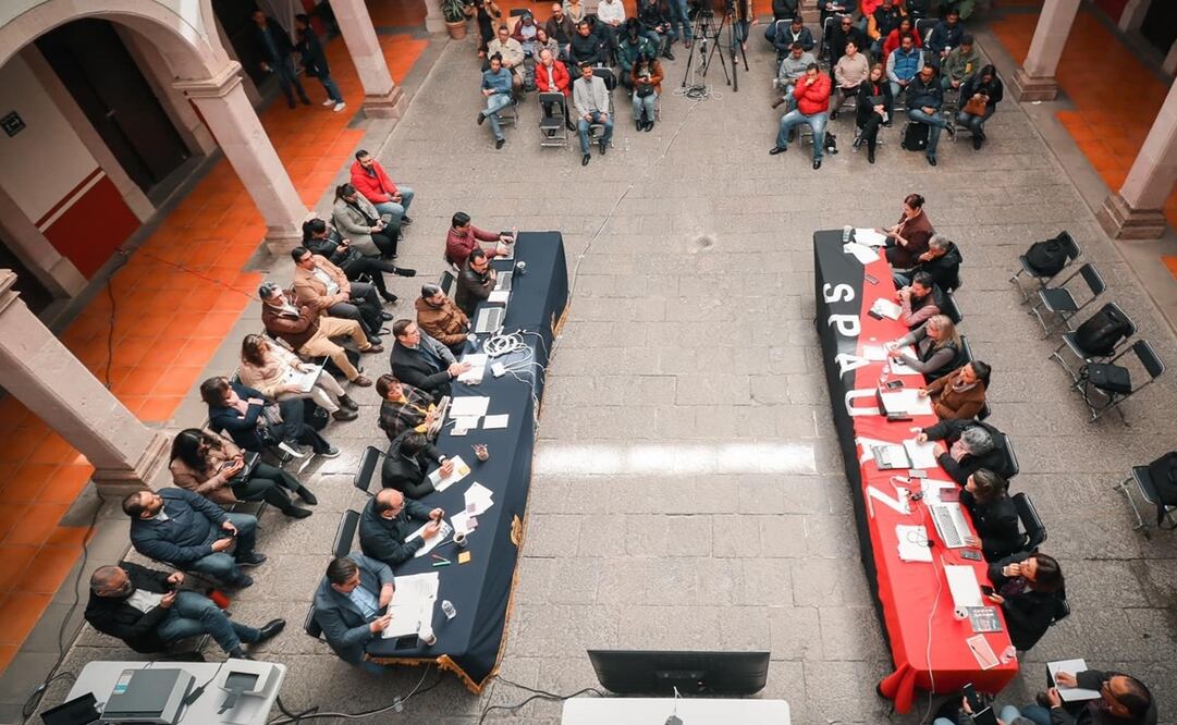 Inician las mesas de negociación UAZ. Foto: Especial