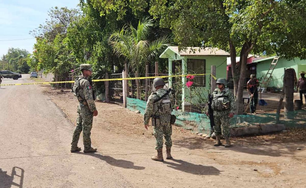 El personal militar fue el primer respondiente a la alerta.
Foto: Especial.