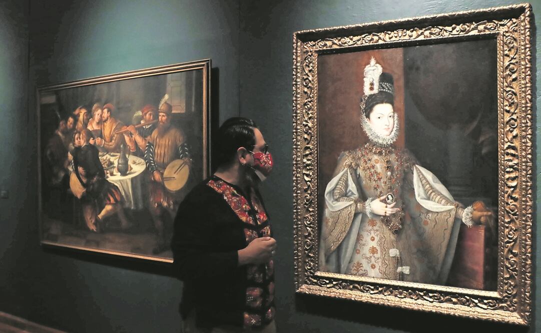 Se pueden ver 36 pinturas, 17 grabados, dos ejecutorias de Hidalguía y un libro antiguo; algunas de las piezas datan de las últimas décadas del siglo XV. Foto: Juan Boites/EL UNIVERSAL