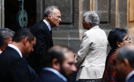 Gertz reaparece en primera fila de informe de AMLO