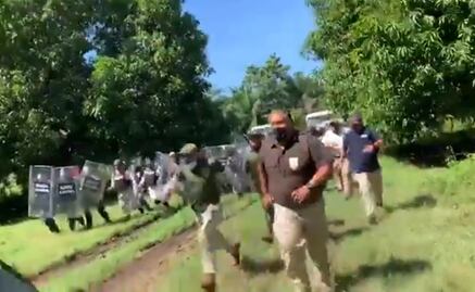 “Ahora sí, valieron ver...”, gritan agentes de Migración a centroamericanos en Chiapas