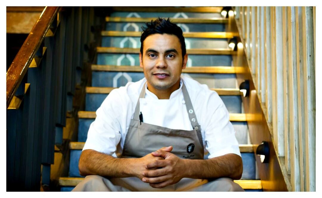 Juan Cabrera, chef de este restaurante que junto con Pujol y Fonda Mayora ha sido catalogado recientemente por The New York Times como uno de los sitios infaltables en una visita a la Ciudad de México.