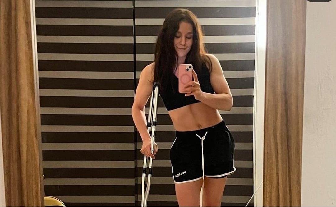 La mexicana Alexa Grasso se rompió la pierna mientras entrenaba