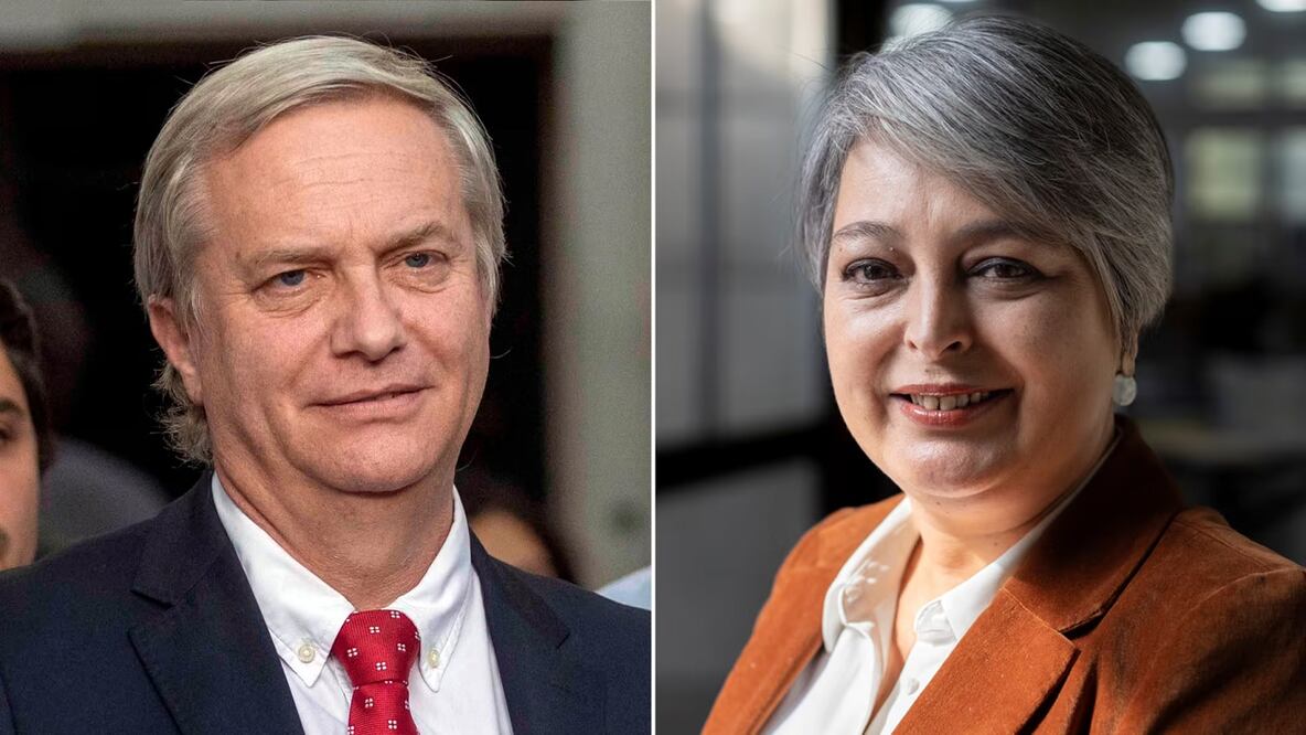 El ultraderechista José Antonio Kast y la candidata de la izquierda, Jeannette Jara, se enfrentarán en segunda vuelta de las elecciones presidenciales en Chile. Foto: Agencias