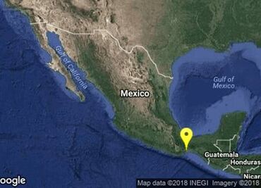 Se registra sismo de magnitud 4 en Oaxaca
