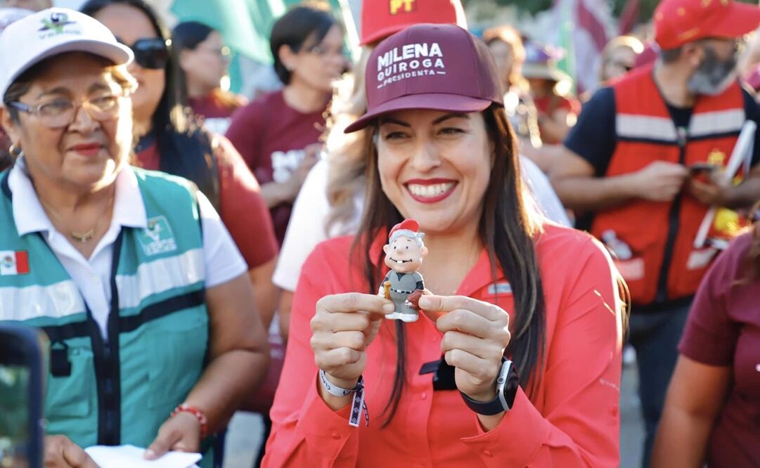 La candidata morenista es acusada por presuntas encuestas apócrifas