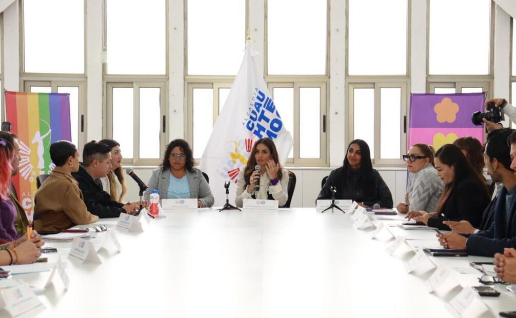 Entre los puntos de trabajo se encuentran la capacitación a personal de la alcaldía (24/06/2025). Foto: Especial