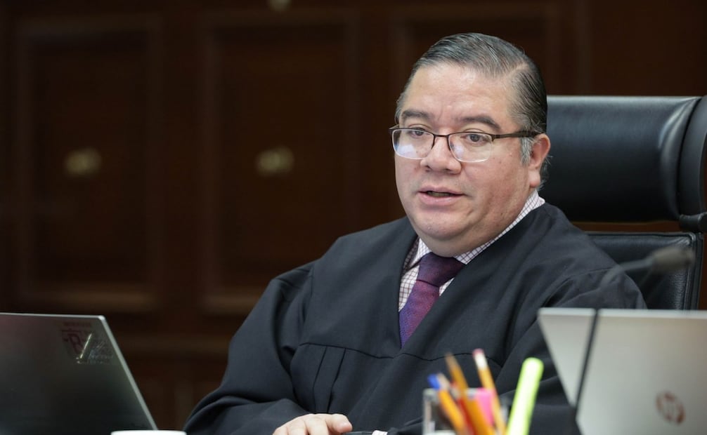 El ministro Irving Espinosa Betanzo durante la sesión de la Suprema Corte de Justicia de la Nación del pasado 5 de marzo de 2026. Foto: SCJN