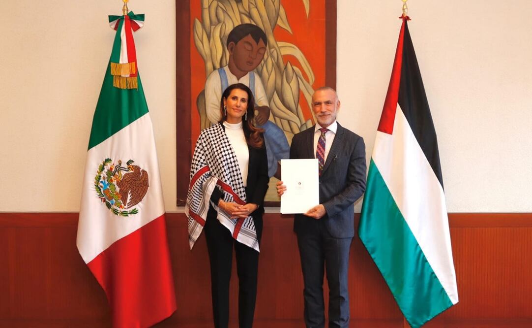 Nadya R. H. Rasheed, embajadora designada de Palestina en México. Foto: X @SRE_mx
