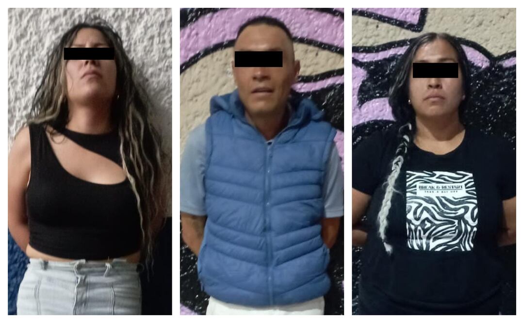Detienen a "La Gaby", pareja del presunto líder de La Unión Tepito "El Rojo"; aseguran droga y armas. Foto: Especial