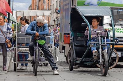 Ven bien regular tarifas de ciclotaxis del Centro Histórico
