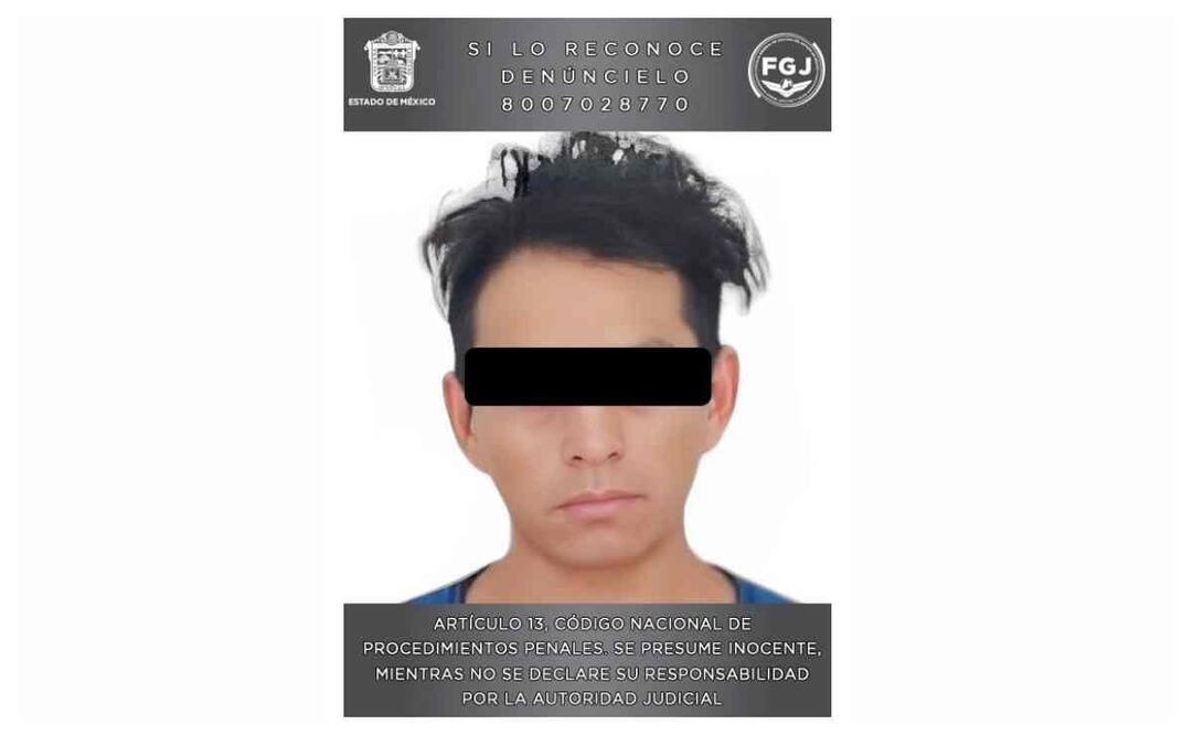 Tras ser capturado en la colonia Salvador Díaz Mirón, el detenido fue trasladado al Estado de México. Foto: Especial