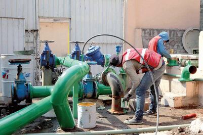 Ecatepec, sin agua por reparación de pozos