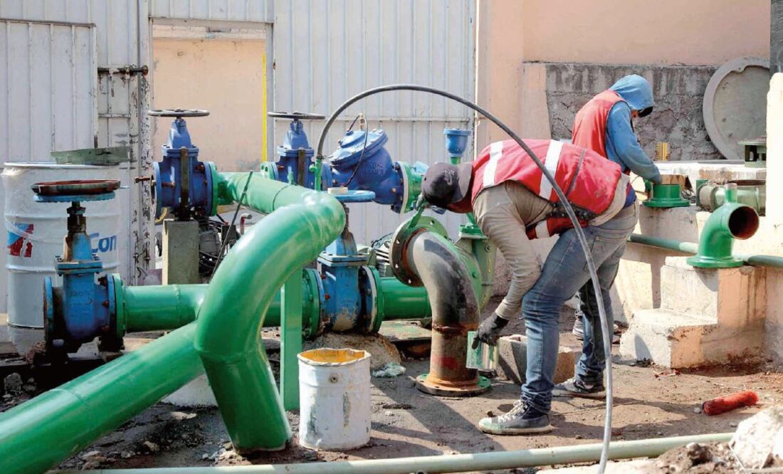 Las trabajos de rehabilitación contemplan la extracción de bombas para su reparación, cepillado de tuberías, videograbación del interior de los pozos para detectar daños, rectificación de diámetros y cambio de piezas. (CORTESÍA)
