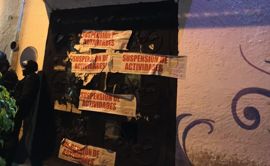 Invea clausura establecimiento de "El Ojos" en Tláhuac. Foto: Cortesía