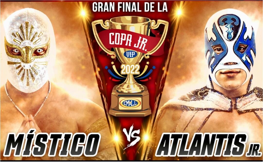 Místico y Atlantis Jr. están listos para medirse por la Copa Jr. / FOTO: CMLL