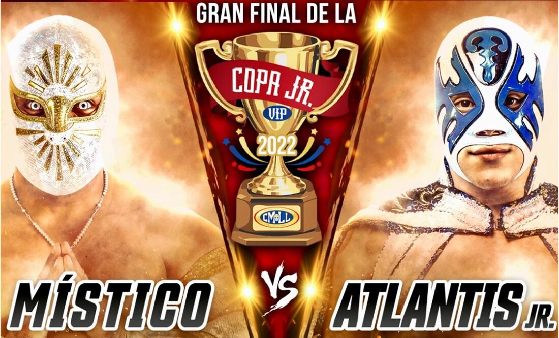 Místico y Atlantis Jr. están listos para medirse por la Copa Jr. / FOTO: CMLL