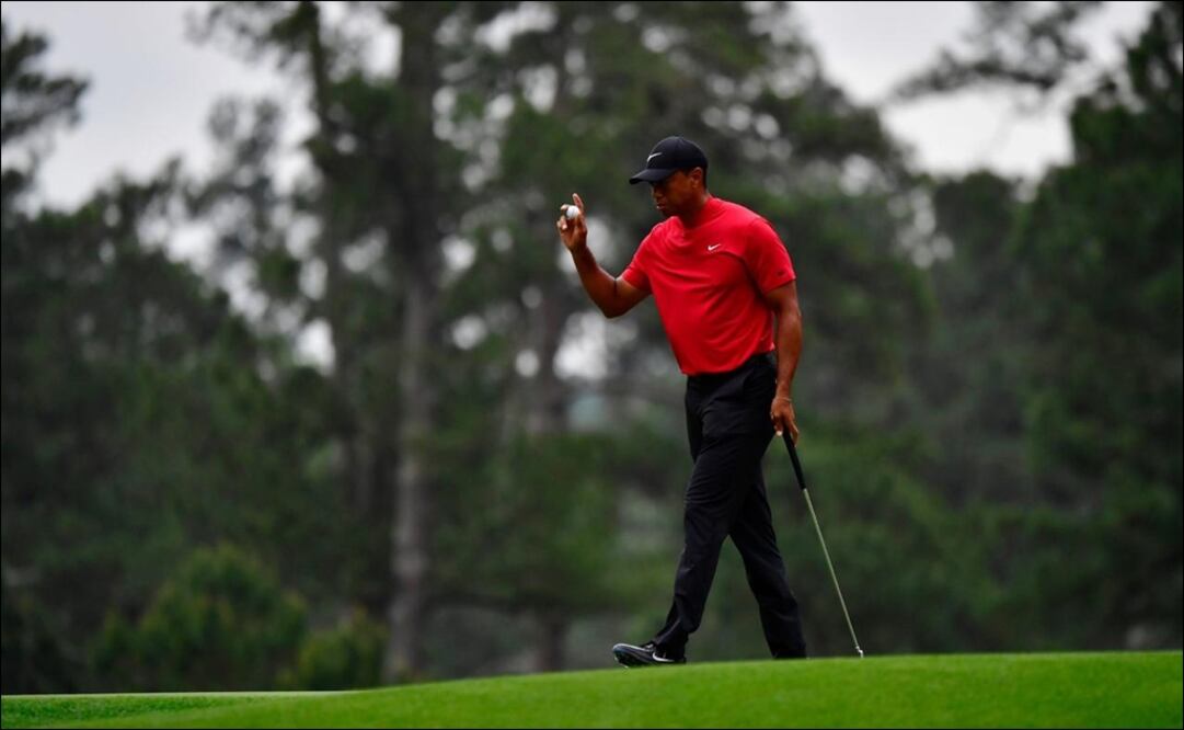 Tiger Woods en el Masters de Augusta | @TheMasters 