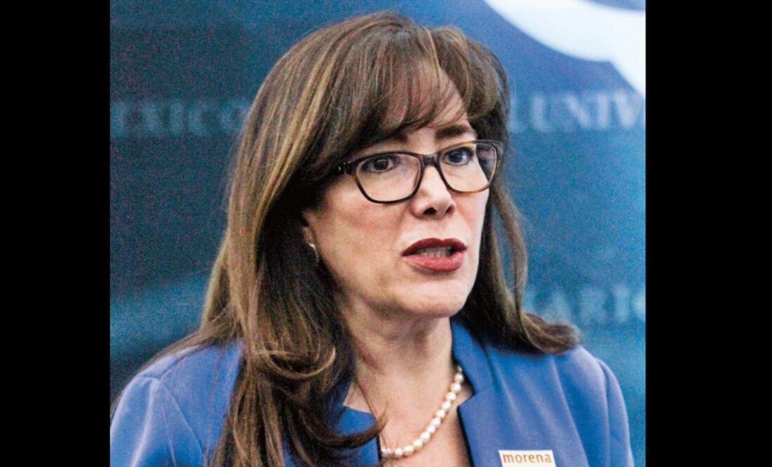 La presidenta nacional de Morena, Yeidckol Polevnsky, dijo que a pesar de los ataques cibernéticos no nos detendrán y que la transición va. Foto: Archivo/EL UNIVERSAL