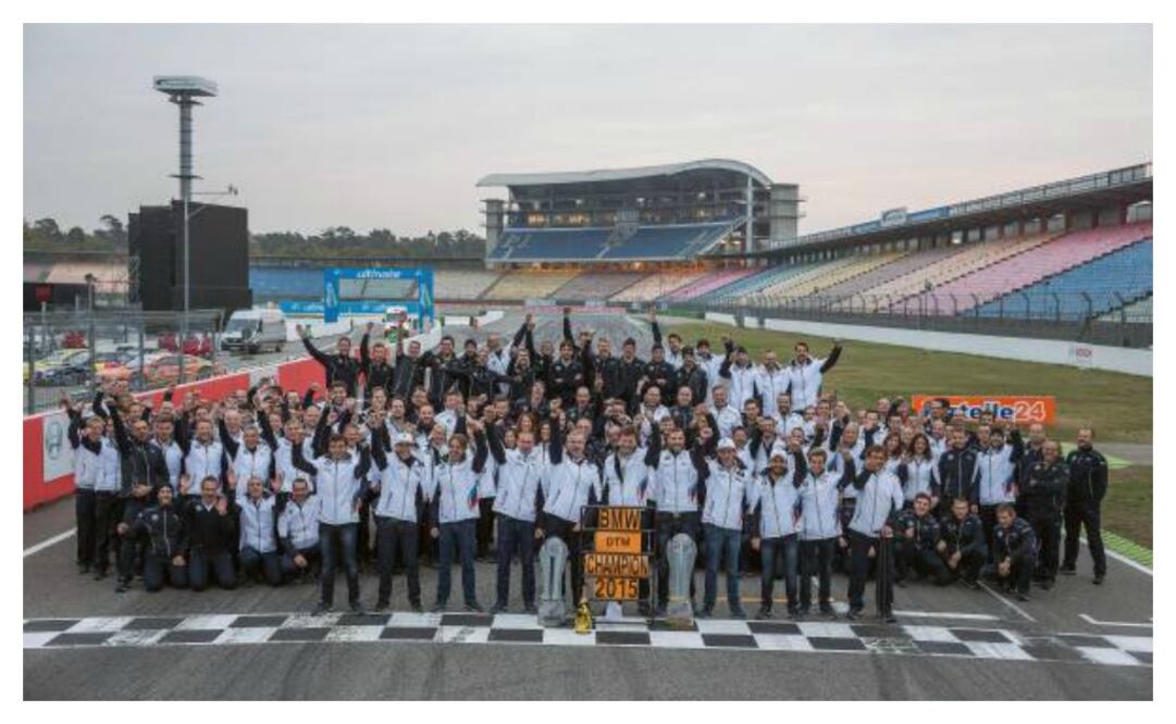 BMW fabricante campeón de DTM 