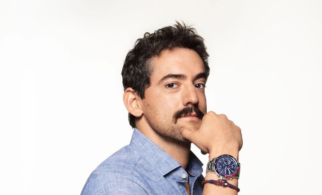 Luis Gerardo Méndez derrocha estilo al ser la nueva imagen de la firma de relojes. Foto: Cortesía de Tommy Hilfiger Watches