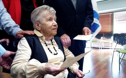 Carta de una superviviente del Holocausto llega 74 años después