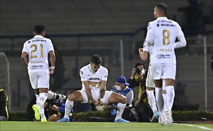 Pumas saca ventaja en casa ante Cruz Azul en la semifinal de ida de la Concachampions
